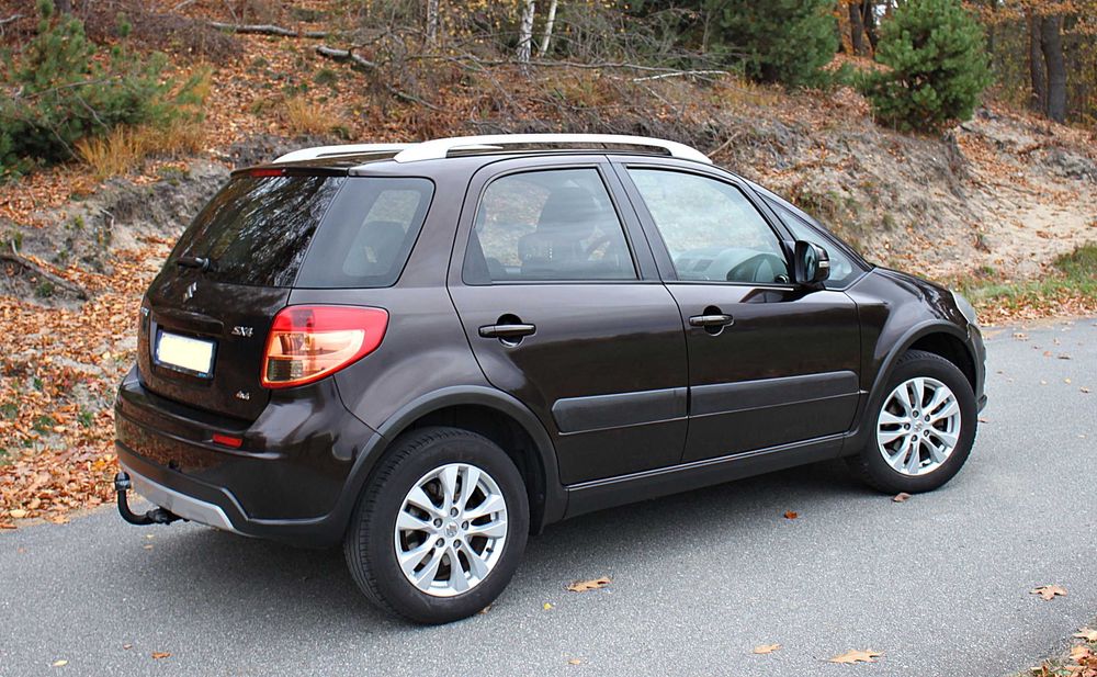 Suzuki SX4 Salon Polska 4x4 Bezwypadkowy Kamera Grzane Fotele Keyless