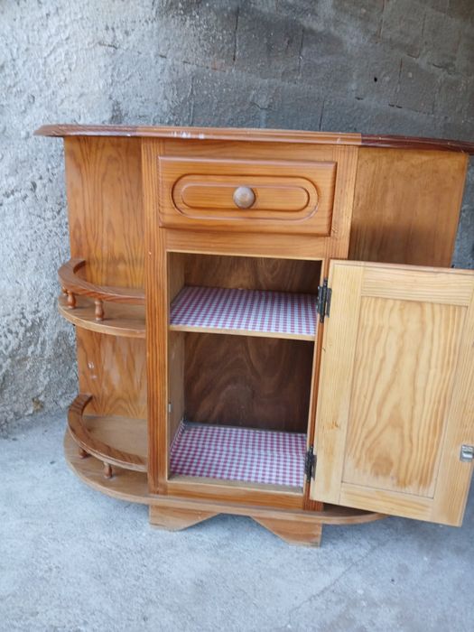 Móvel bar/TV em pinho