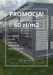 PROMOCJA PLANDEKI na wymiar, altany, zabudowa tarasu, osłony tarasowe