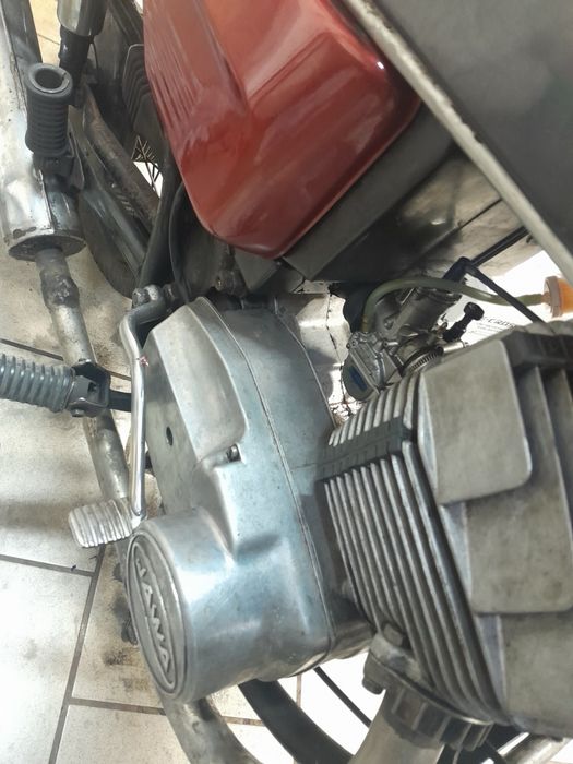 Ява  358 мотоцикл на ходу