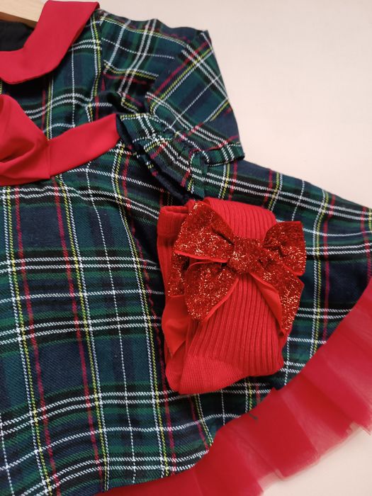 Святкова новорічна сукня плаття для дівчинки 80,90