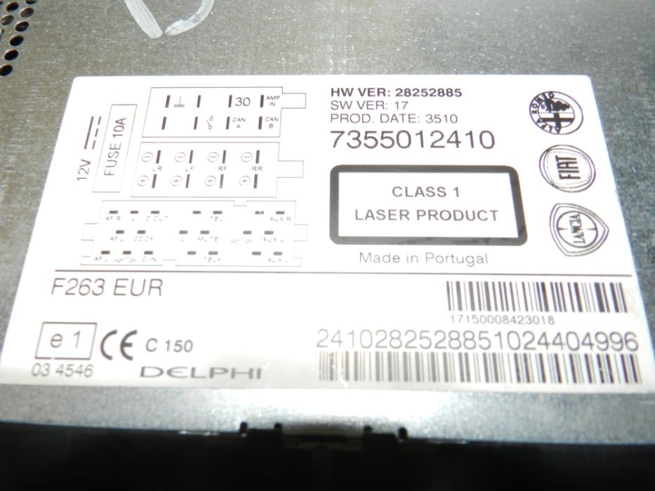 Магнітола Doblo Добло Combo комбо магнитола штатна колонка динамик