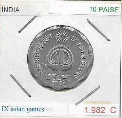 Moedas - - - Índia - - - Comemorativas - - -1964 - - - 2000