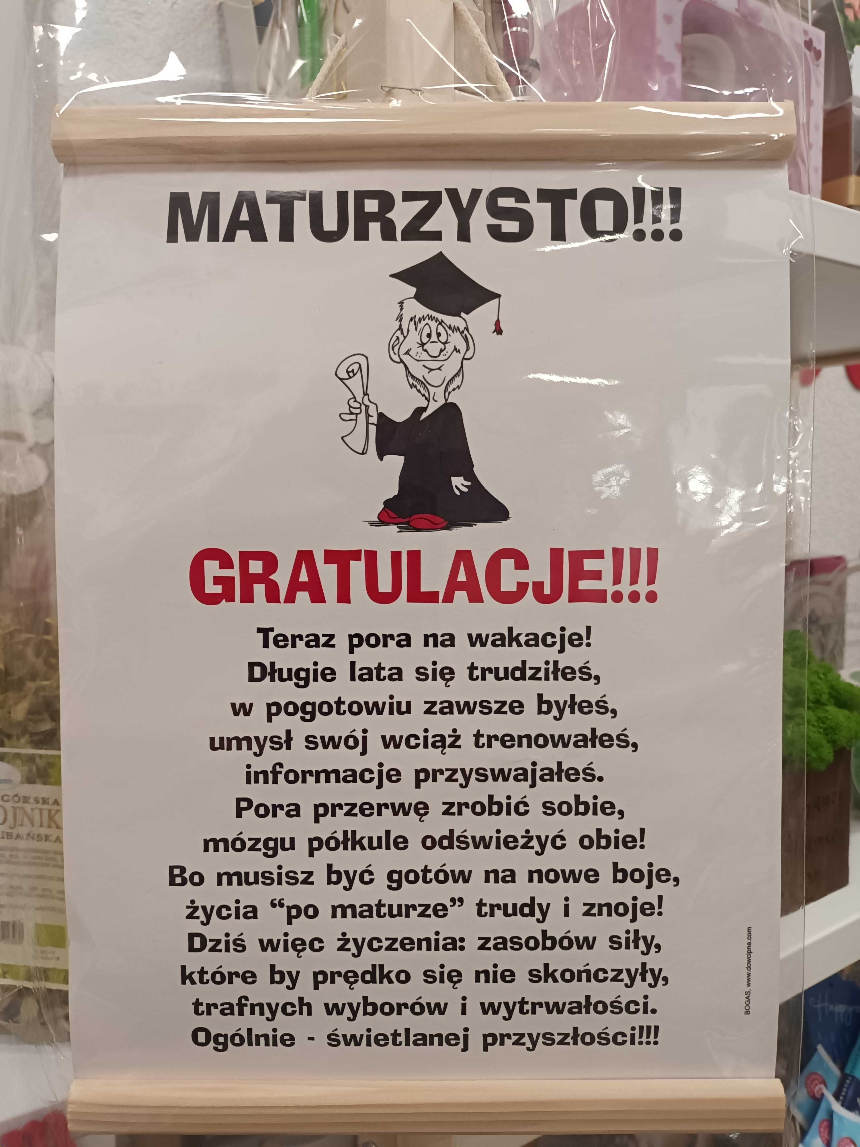 Dyplom dla Maturzysty - Super !