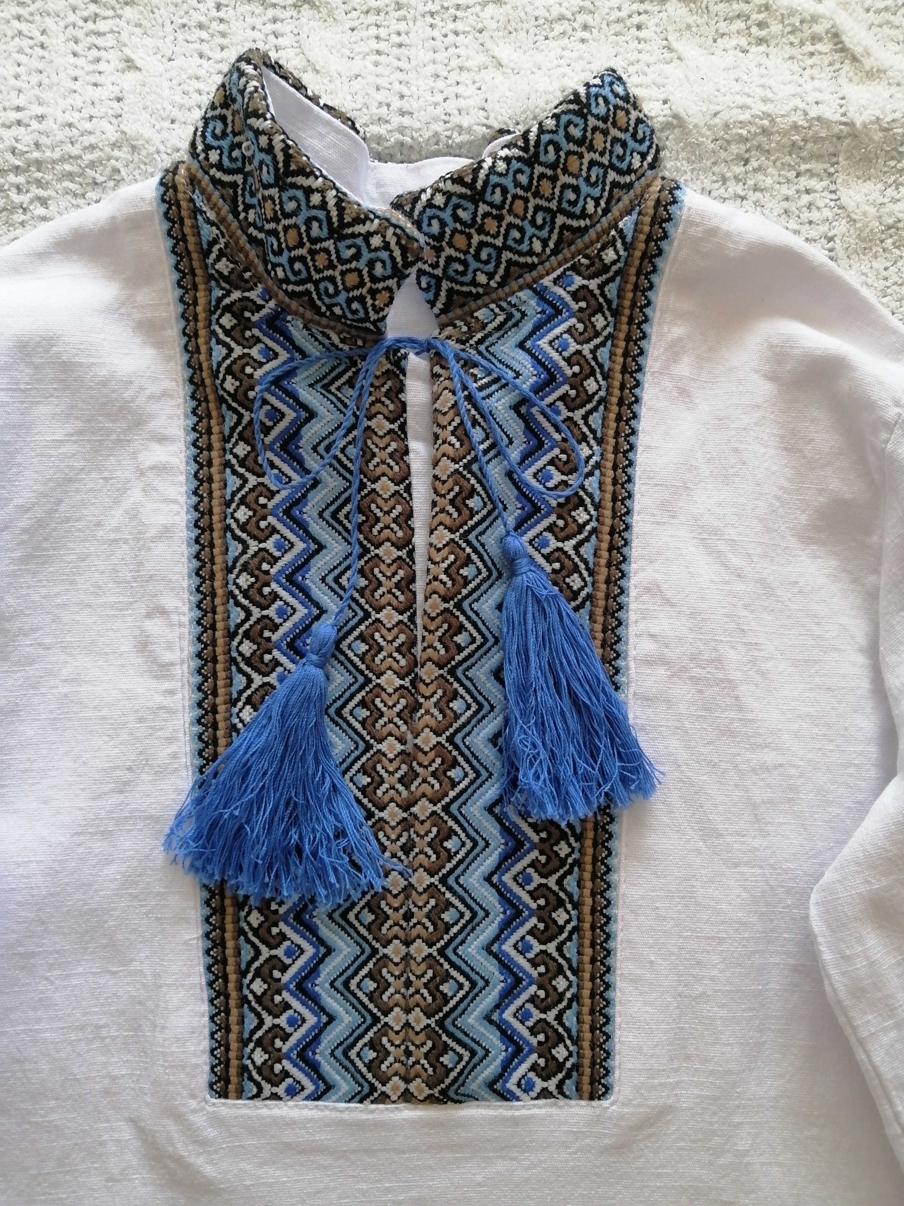 Вишиванка сорочка дитяча на хлопчика, 116 розмір