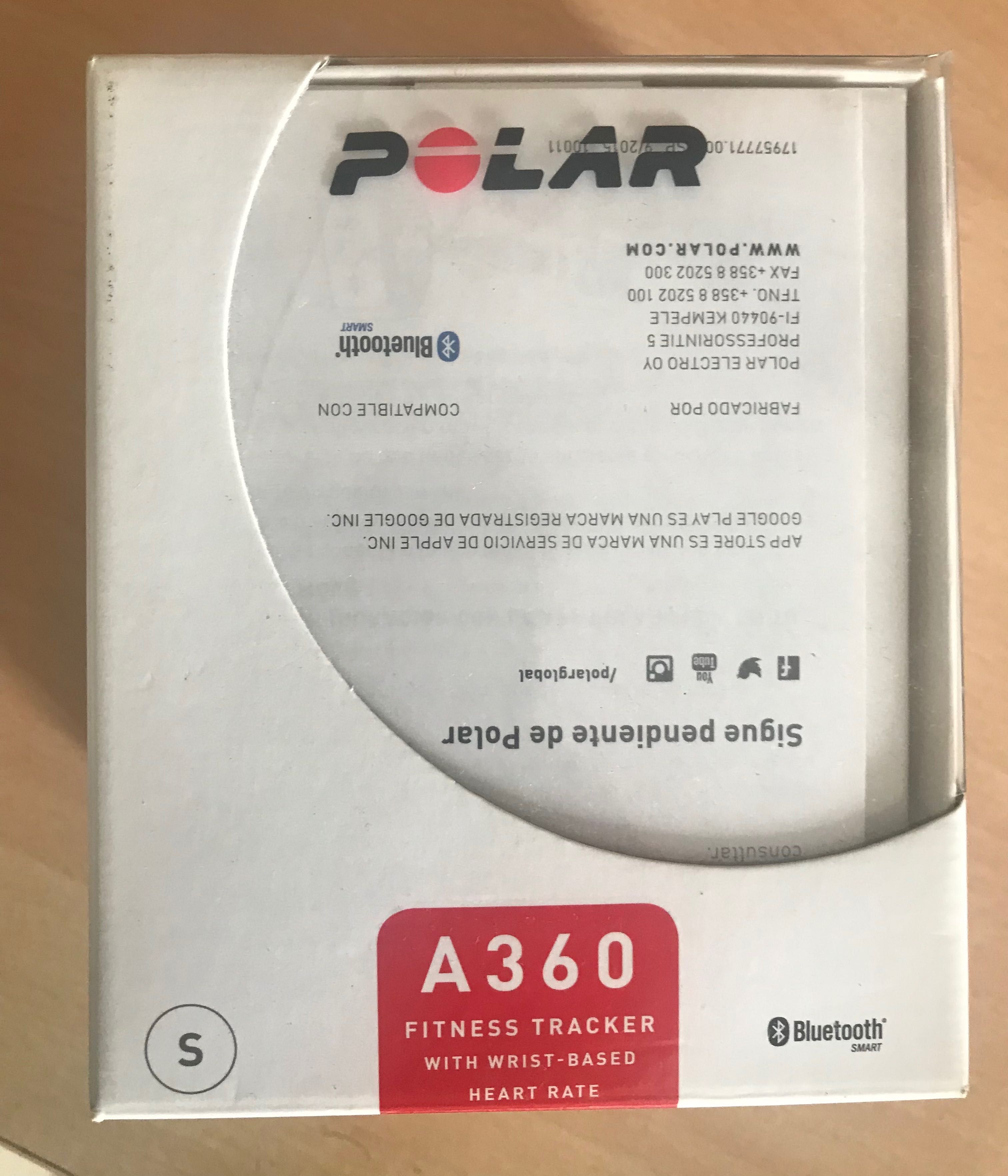 Relógio POLAR A360 S