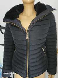 Zara Basic kurtka damska ciepła XL