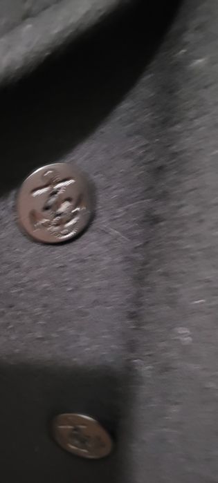 Casaco marinha americano pea coat