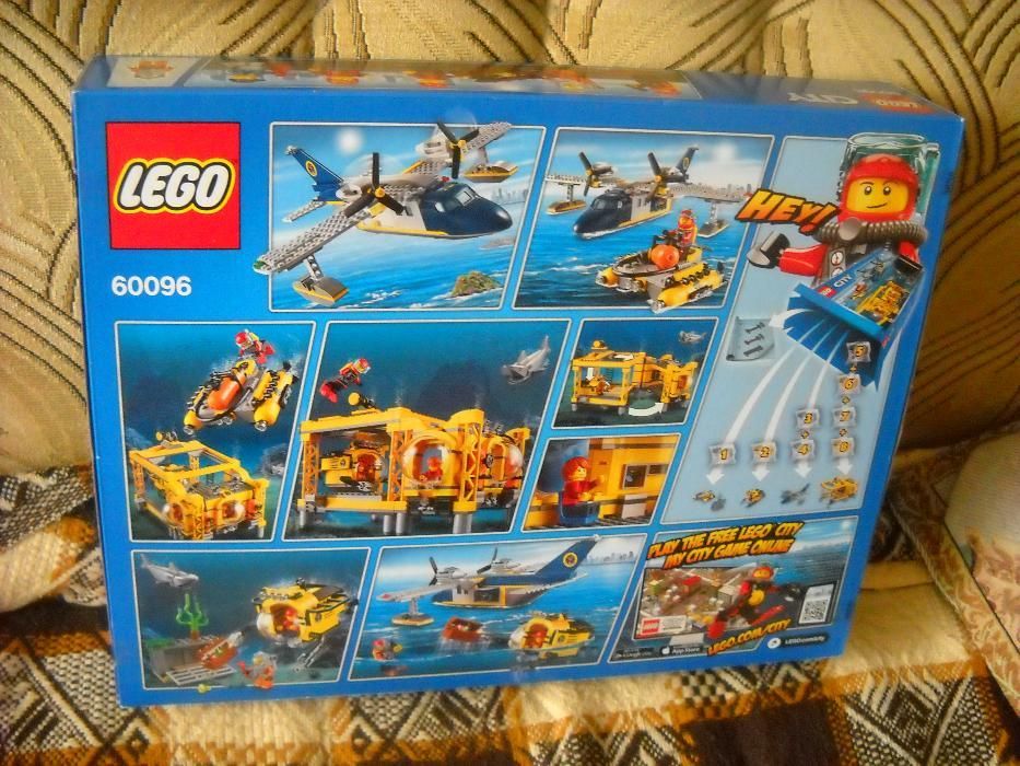 LEGO CITY 60096 Głębinowa Podwodna Baza - NOWY Oryginalny