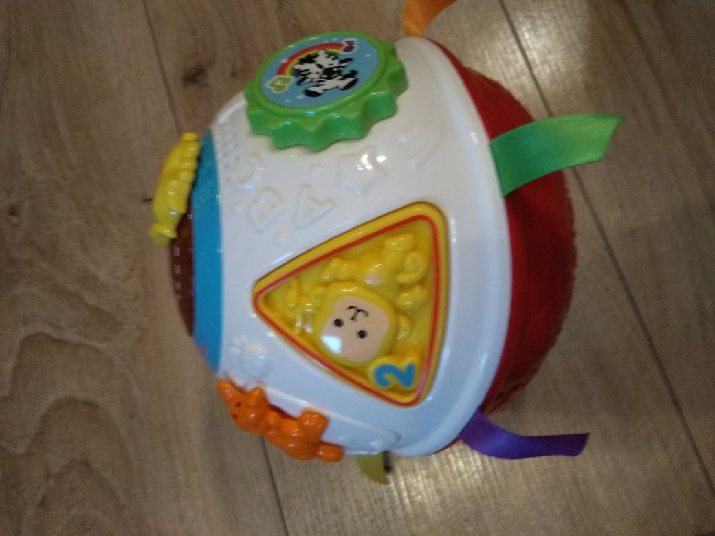 Vtech migoczącą hula kula polska do raczkowania interaktywna