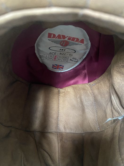 Capacete davida branco