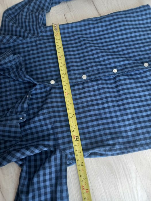 Granatowa koszula chłopięca H&M 134/140