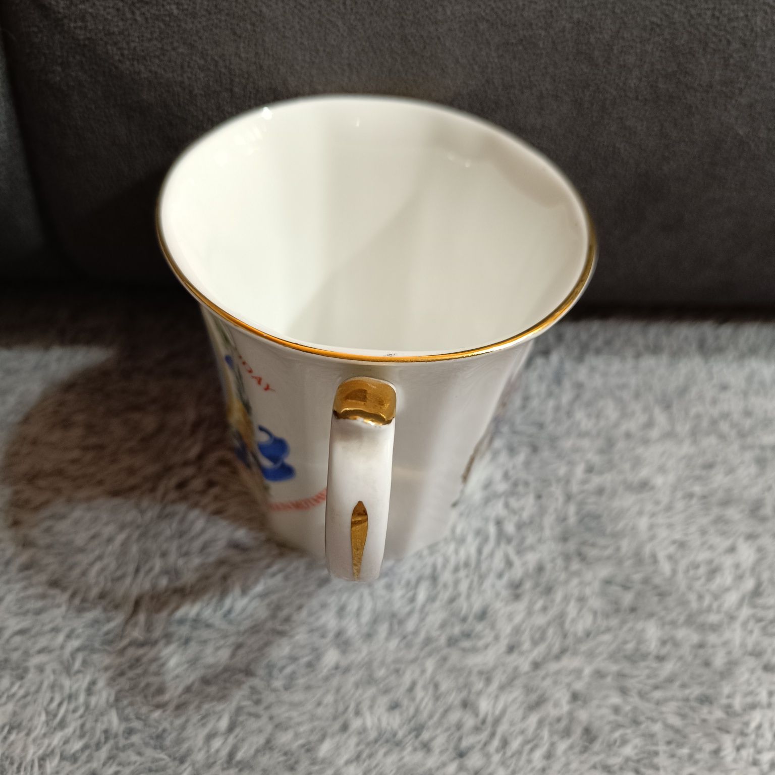 Kubek kolekcjonerski porcelanowy jubileuszowy