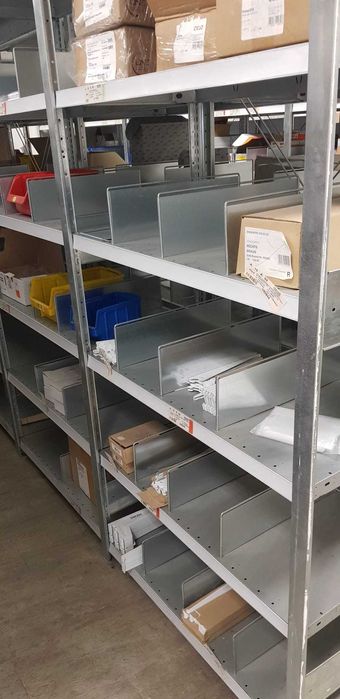 Regał ,regały magazynowy sklepowe firmy Meta  wczepiany