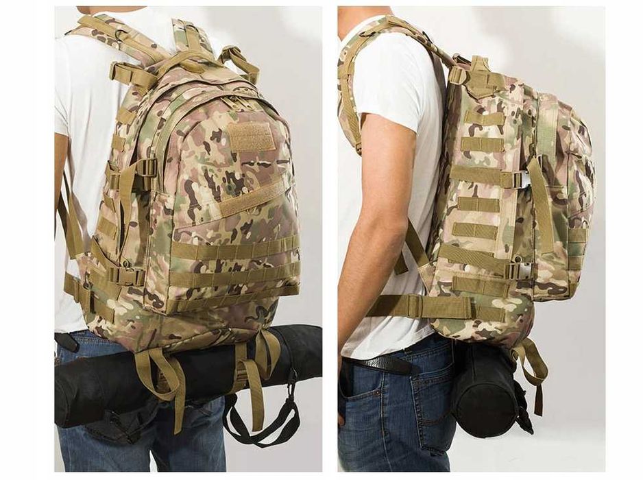 Plecak Wojskowy Turystyczny Moro 40L Plecak Szkolny Wytrzymały