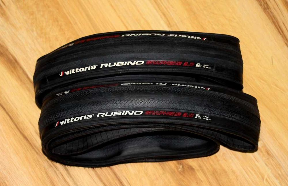 VITTORIA RUBINO Graphene 2.0 - opony szosa 28x622 28c Nowe !!!