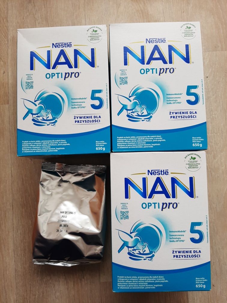 Mleko modyfikowane Nan Optipro 5