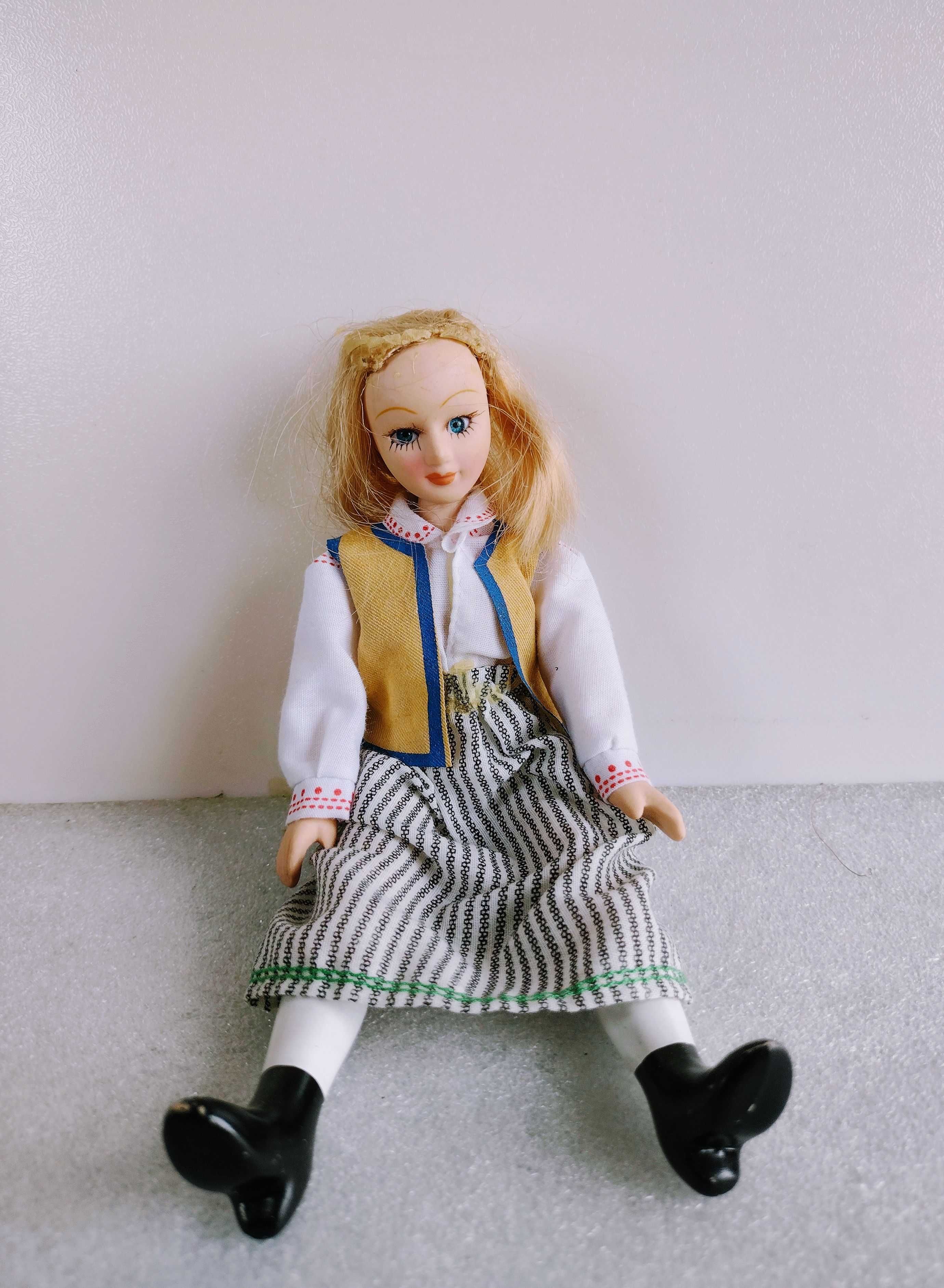 Stara Lalka laleczka porcelanowa 19 cm kolekcjonerska