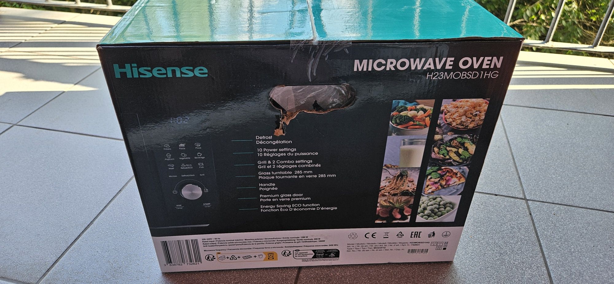 Nowa kuchenka mikrofalowa HISENSE