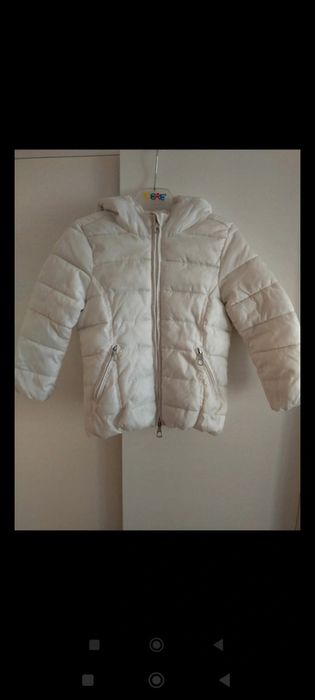 Biała kurtka Champion dziecięca 3-4 lata