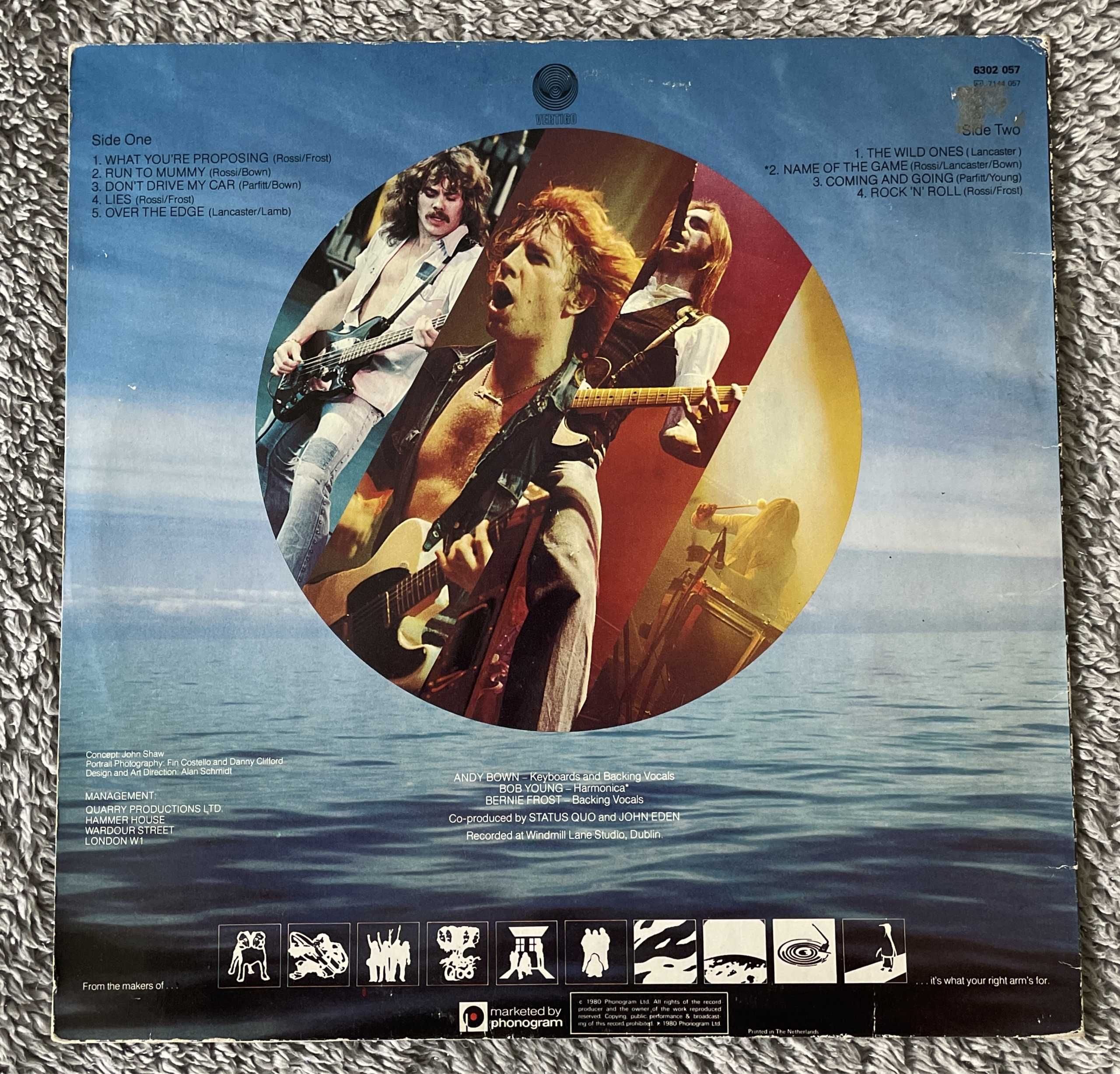 Status Quo Just supposin… Vinyl UK