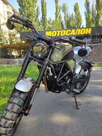 продам мотоцикл Geon Scrambler 250 чорний/зелений  2024