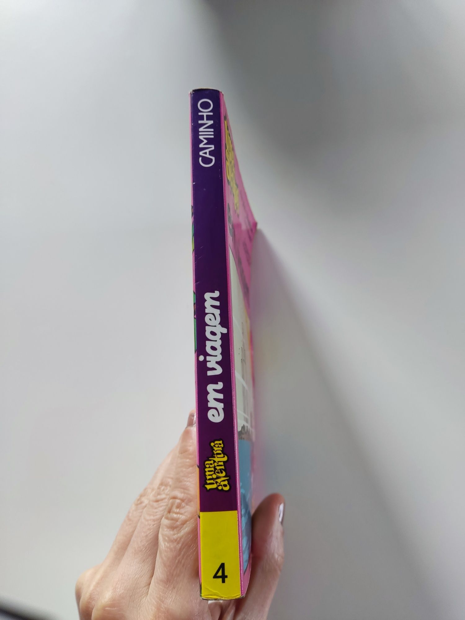 Livro uma aventura em viagem - volume 4