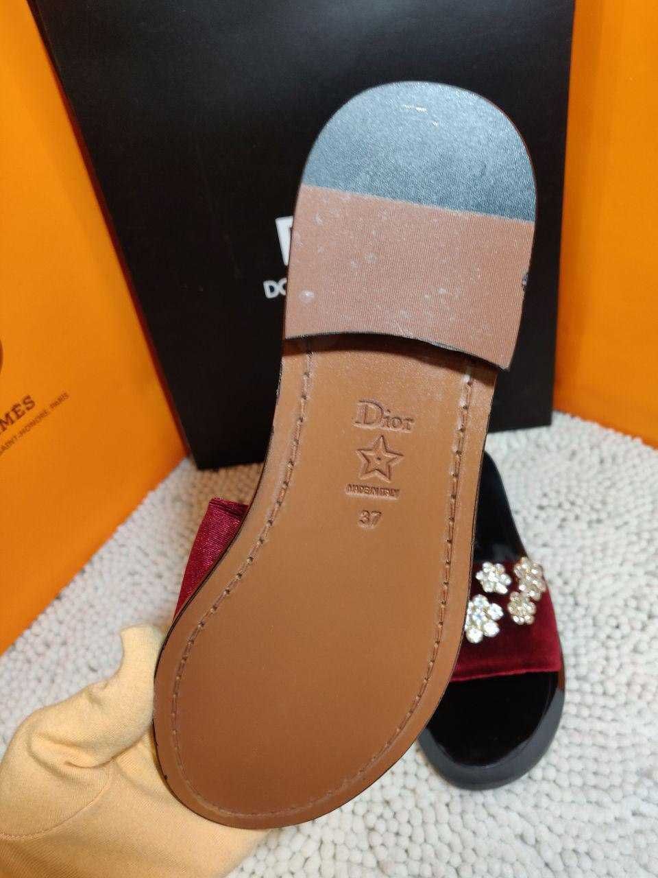 Шлёпанцы Christian Dior 23.5 см