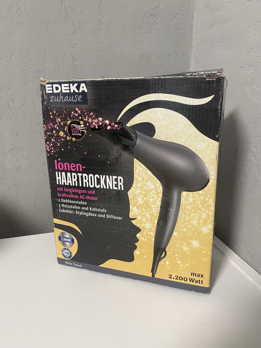 Фен для волос EDEKA — новый