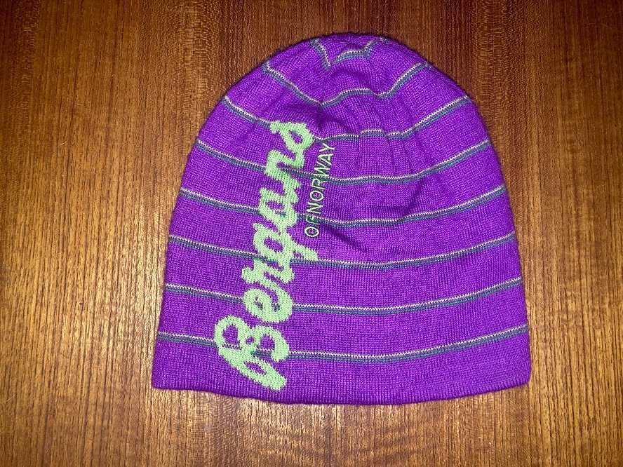 BERGANS OF NORWAY czapka zimowa wełna merynosa rozm. uniwersalny