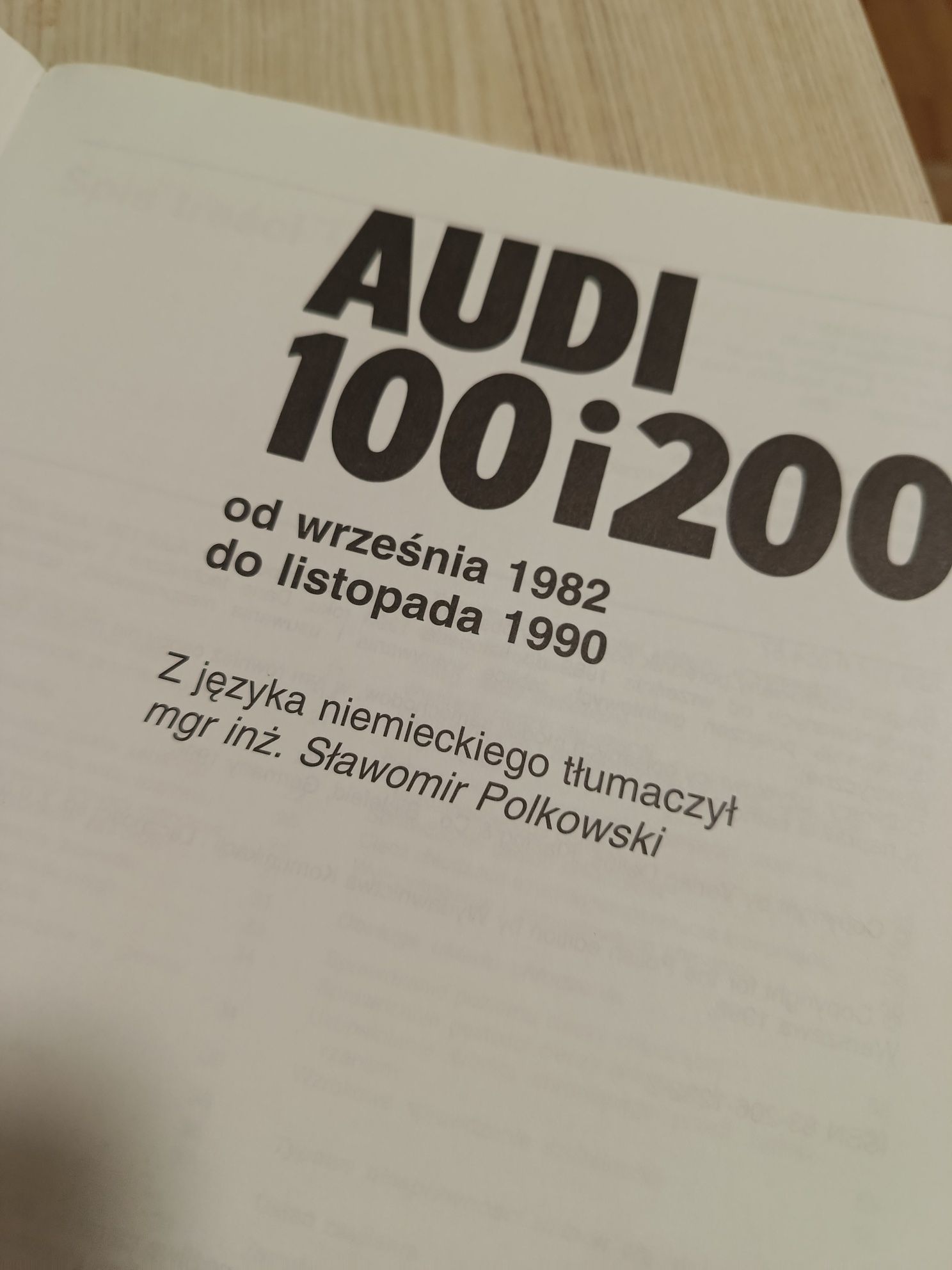 Sam naprawiam Audi 100 i 200