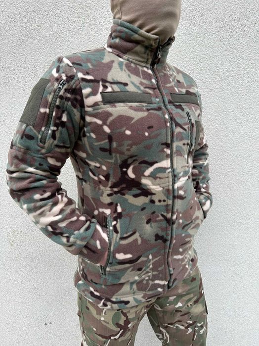 Фліска військова мультикам \ флиска мульт ЗСУ \ флисовая кофта военная