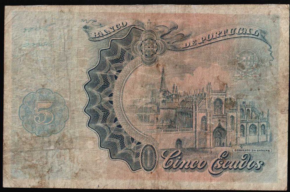 Portugal - 1920 - 5 Escudos - Ch.2 - 145.00€