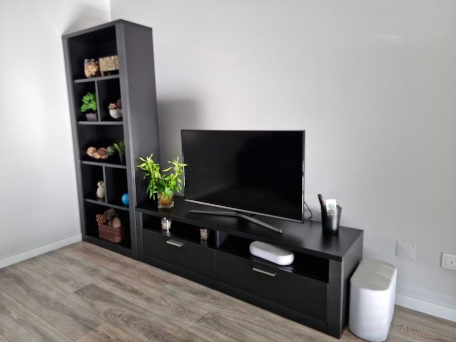 Movel TV + Estante Wengué