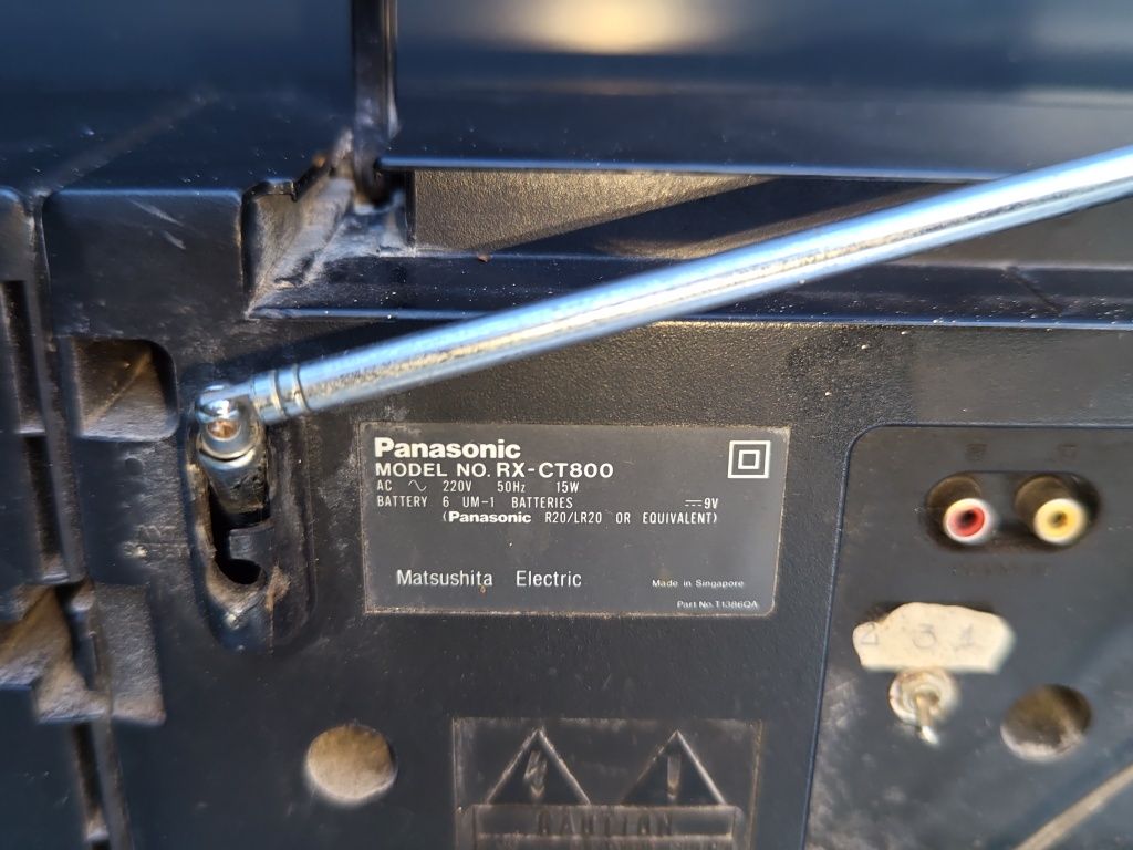 Radiomagnetofon Panasonic RX-CT800 boombox