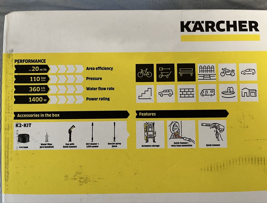 Maquina Alta Pressão KÄRCHER K2
