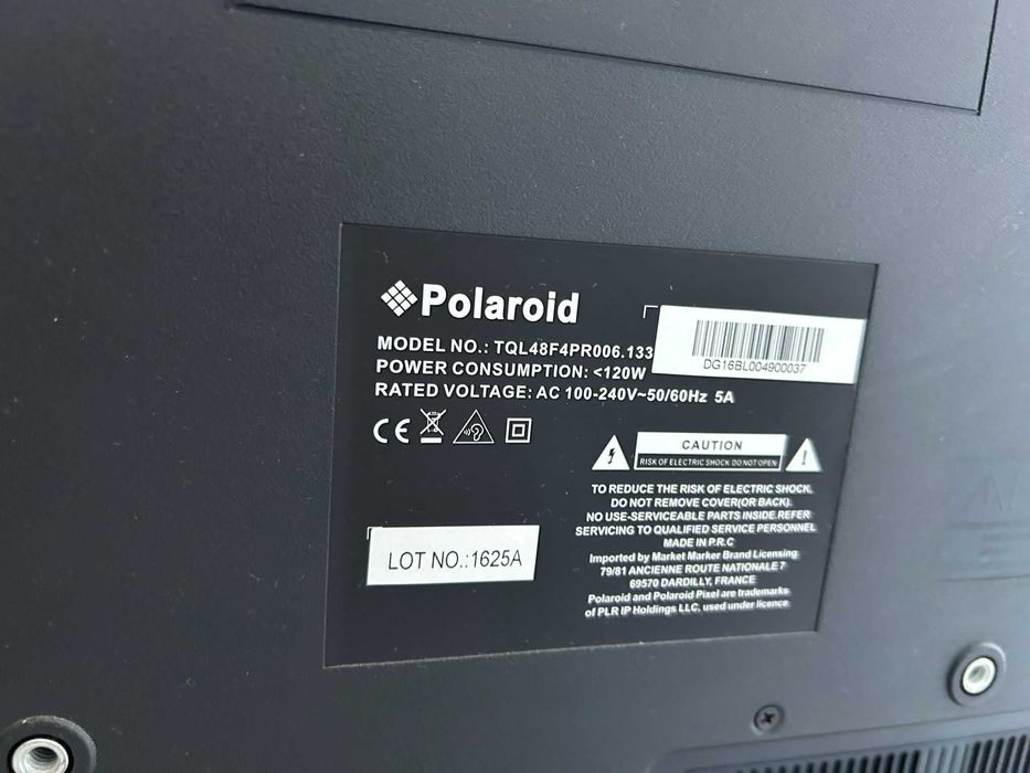 TV Polaroid 47'' (120cms) - como nova!