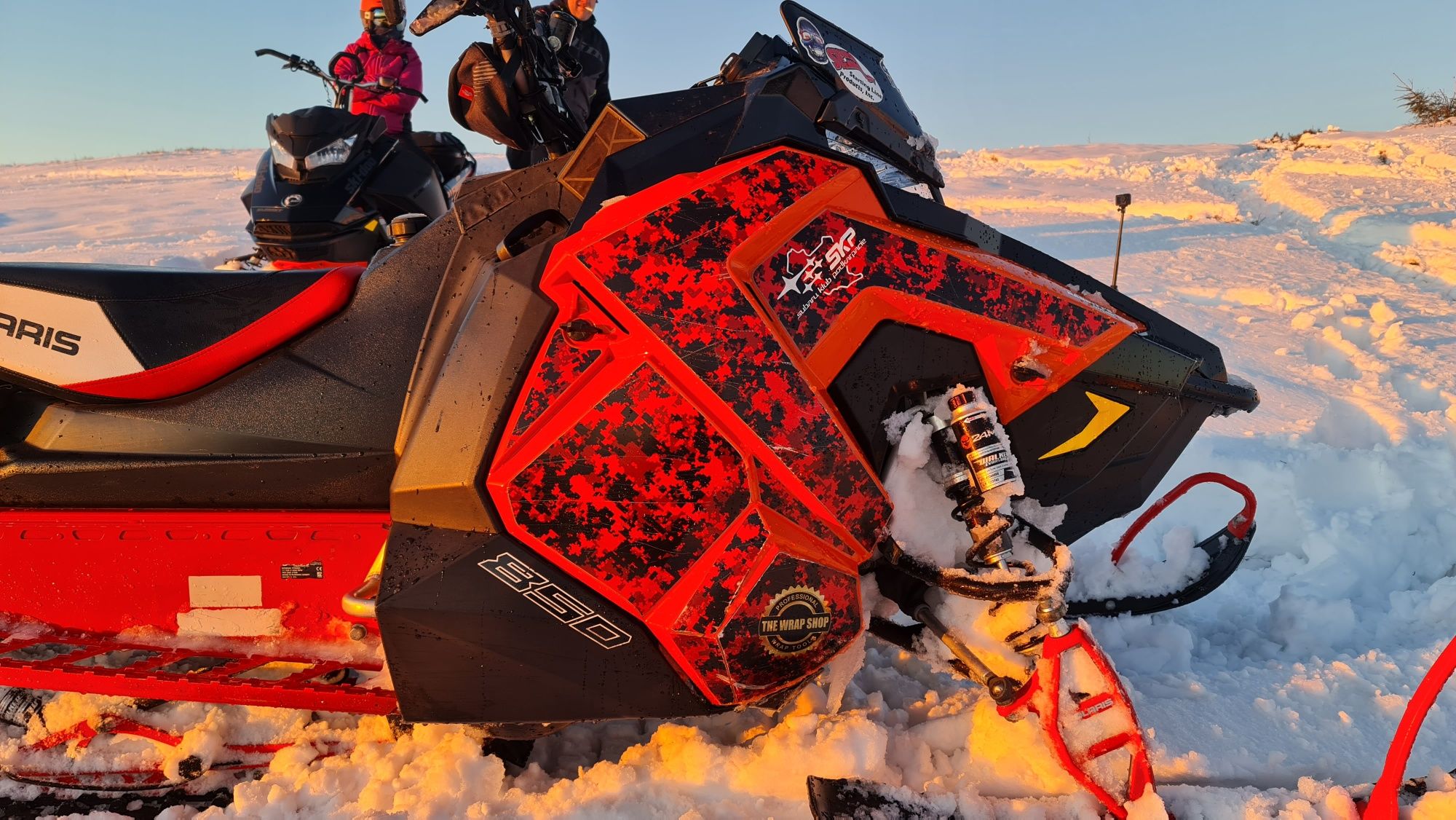 Skuter śnieżny POLARIS RMK 850, LCD, Stage II