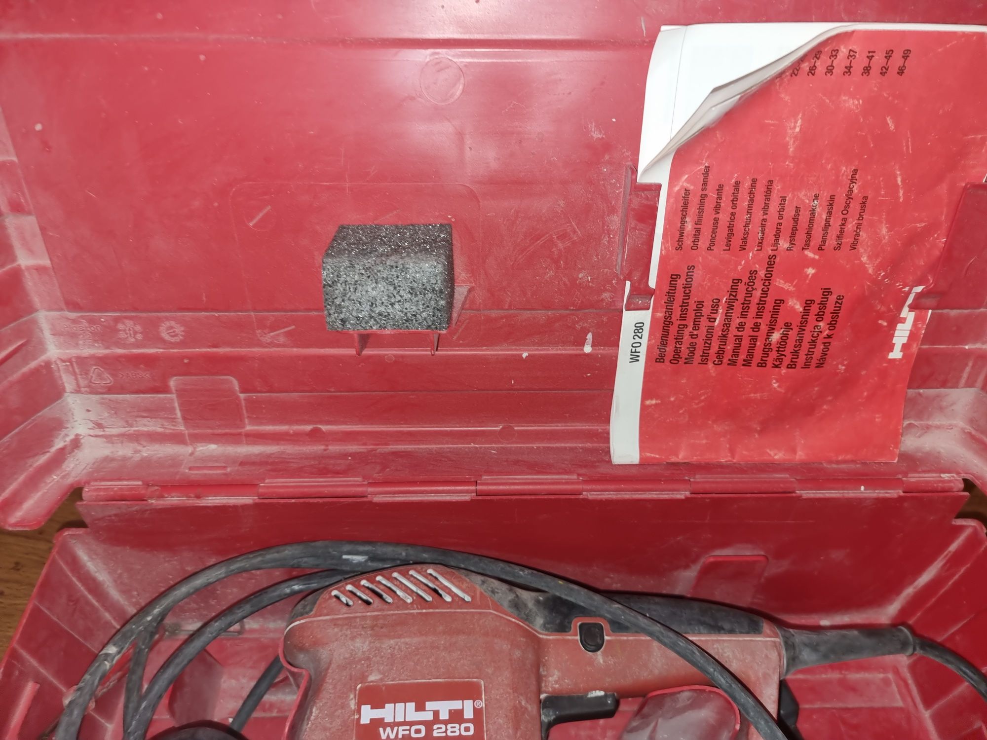 Szlifierka oscylacyjna HILTI WFO 280