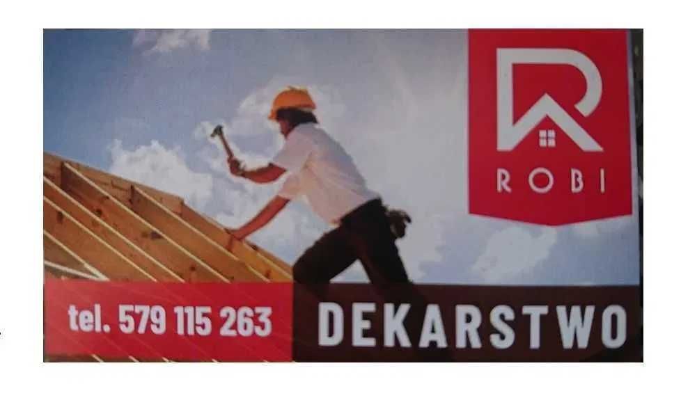 Dekarz , Dekarstwo, Rynny, papy, naprawa dachu, malowanie dachu