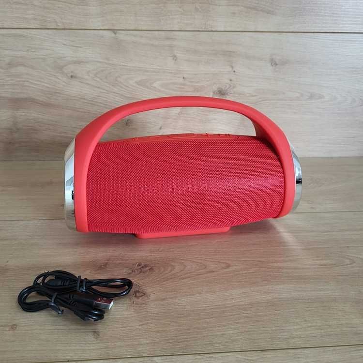 Przenośny Głośnik Bezprzewodowy E09 Boombox Czerwony