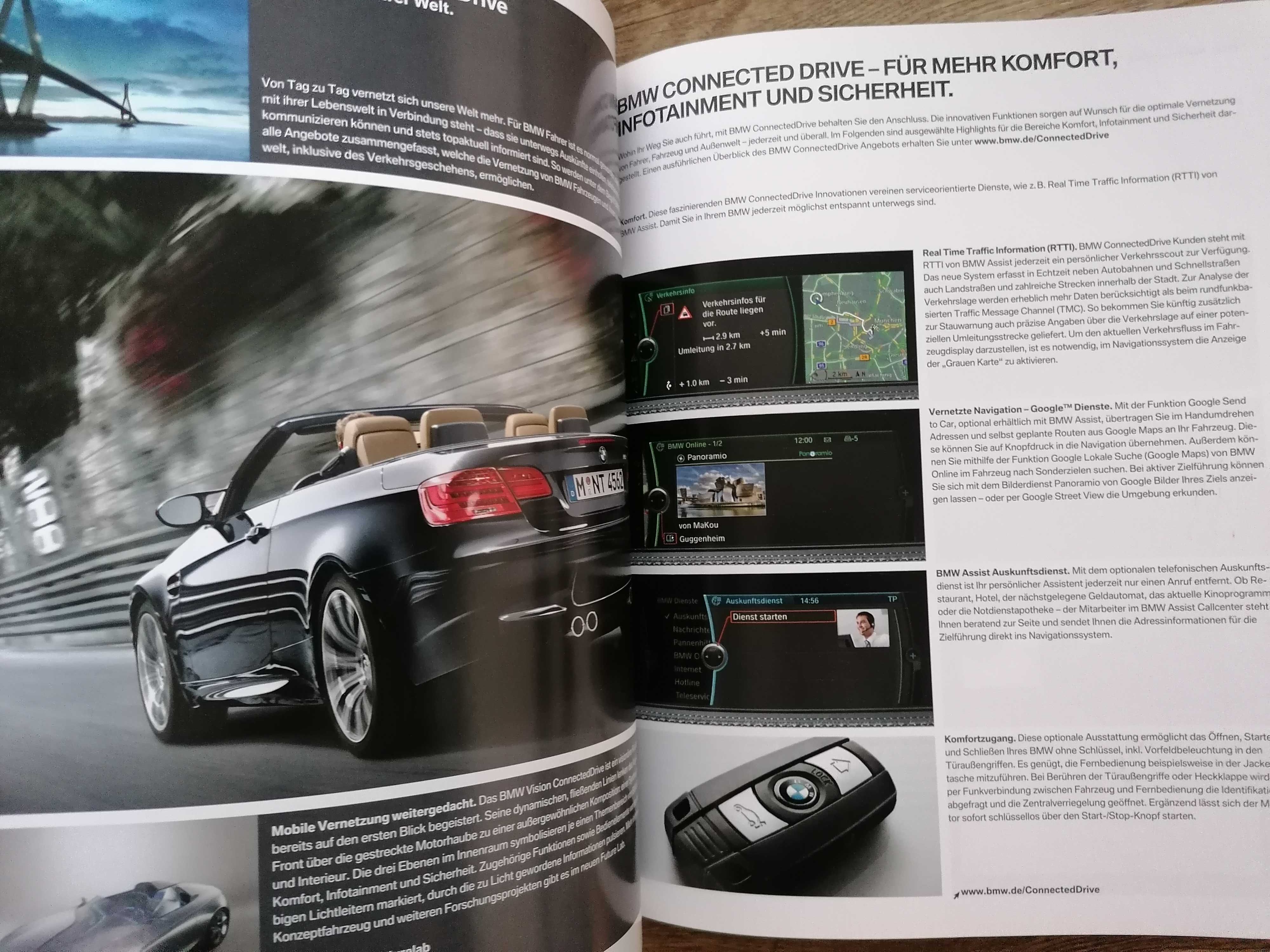 Prospekt BMW M3 E92 E93 Coupe Cabrio