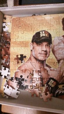 Puzzle z zawodnikami wwe