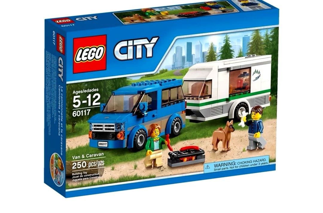 Lego City 60117 van z przyczepą