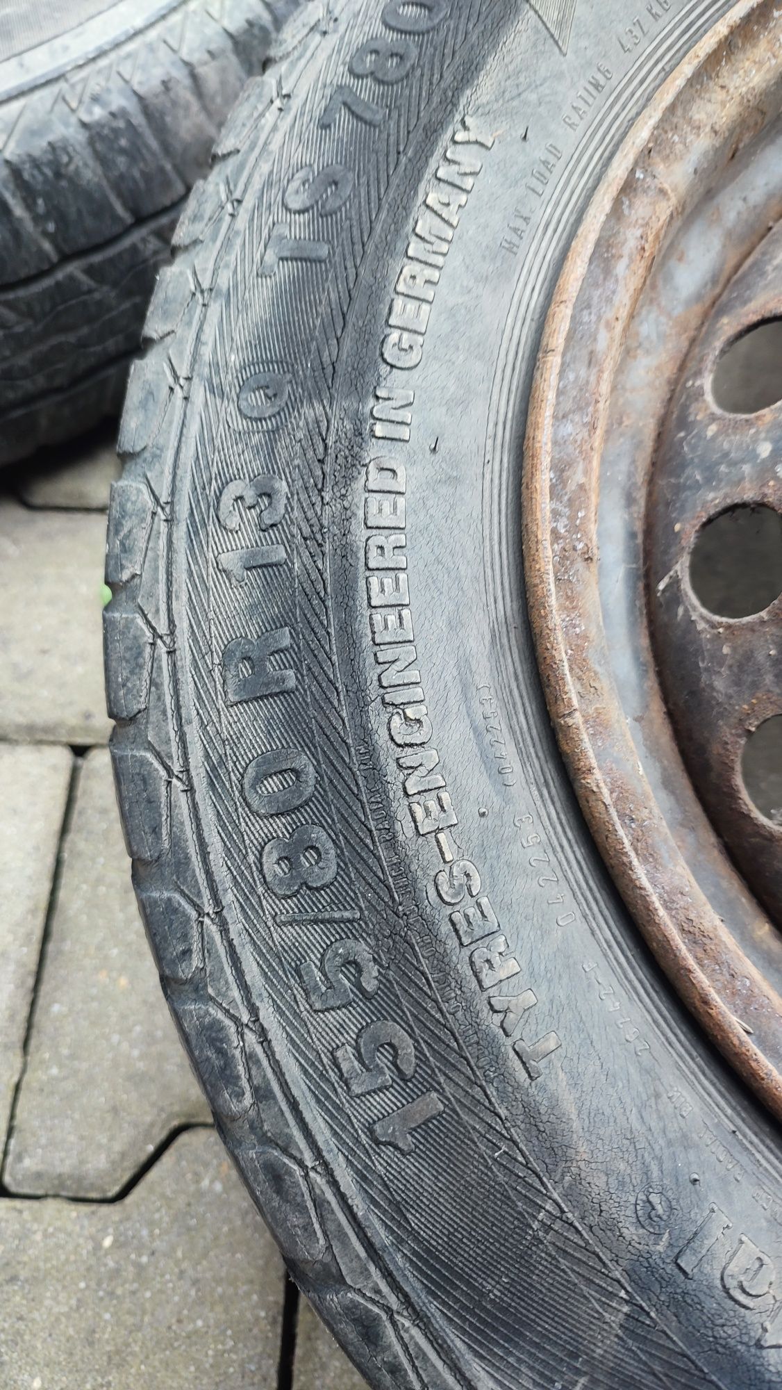 Opony i felgi 155/80 r13 fiat panda