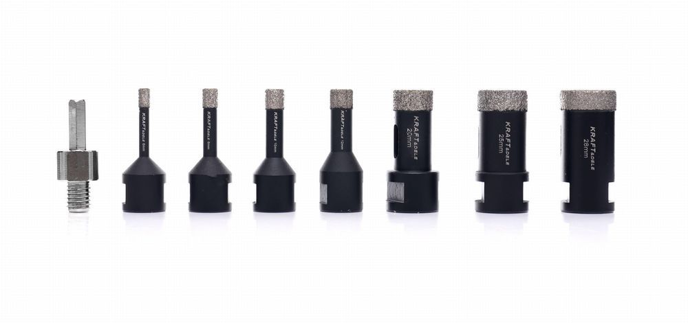 Zestaw otwornic diamentowych 12el+walizka KD11227
