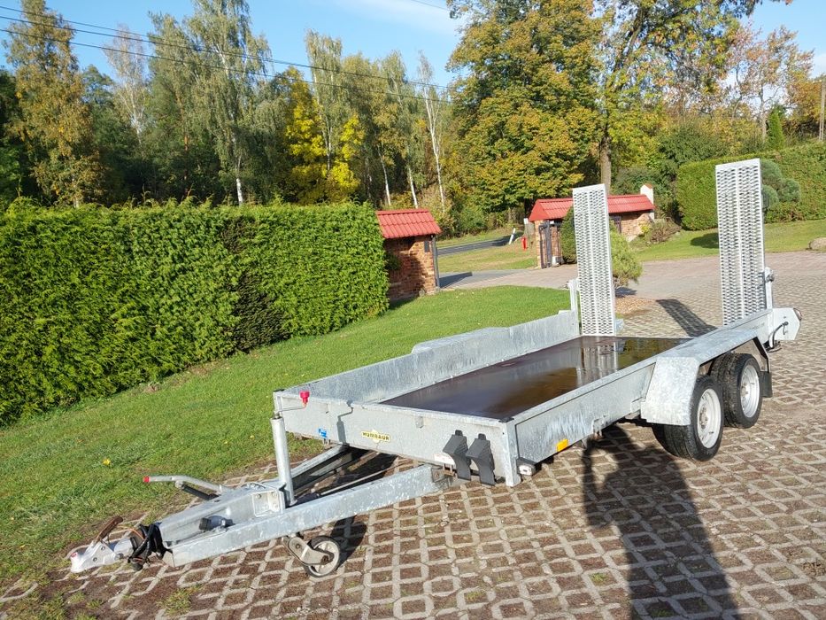 Przyczepa do minikoparki HUMBAUR 3500 DMC 2019R do przewozu maszyn