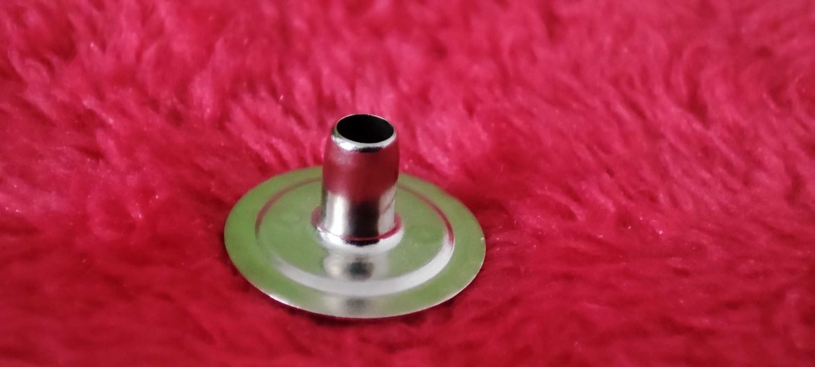 Кнопки металеві YKK для одягу 15мм