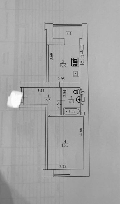Продам 1 кімнатну квартиру! ЖК Міленіум