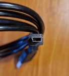 Kabel USB typ mini  1,2m do aparatu,  mp4, mp3